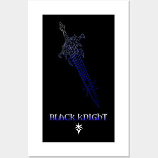 Black Knight Fantasy Job Weapon Posters and Art